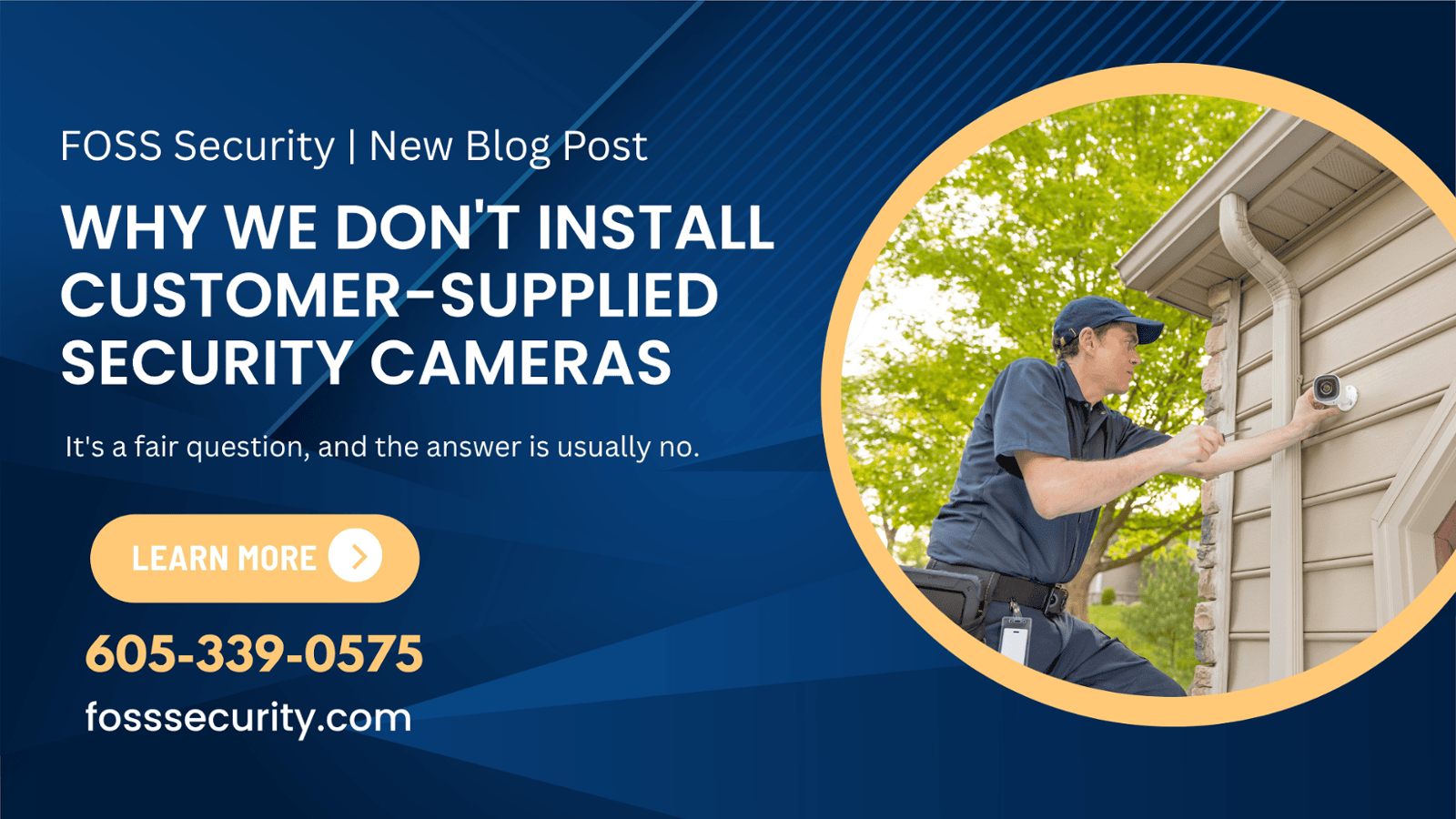 We Stand Behind What We Install