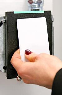 access control system integrated with business security system