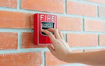 insurance requirements fire alarm pull  and system installation